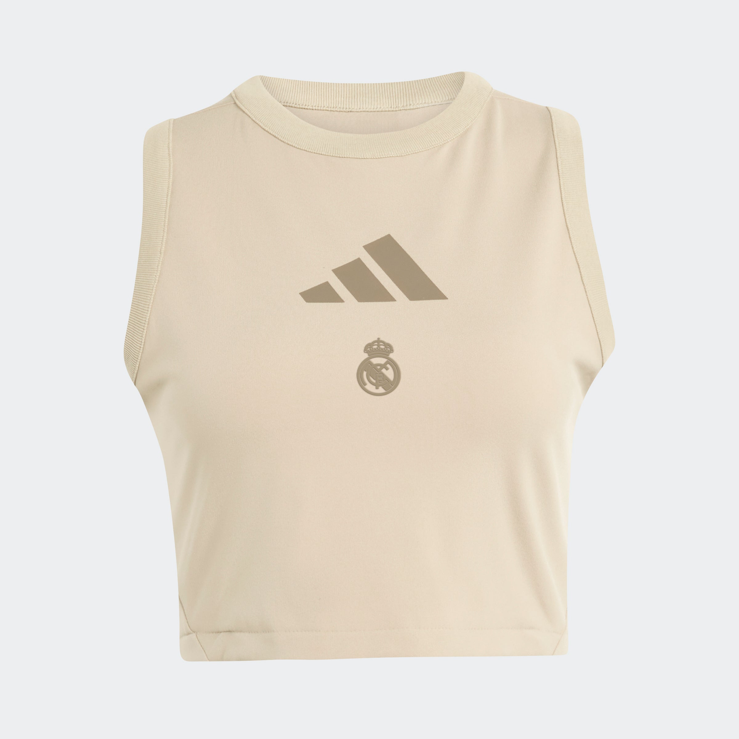 Womens adidas Real Urban Z.N.E Top Beige – Official Real Madrid Store