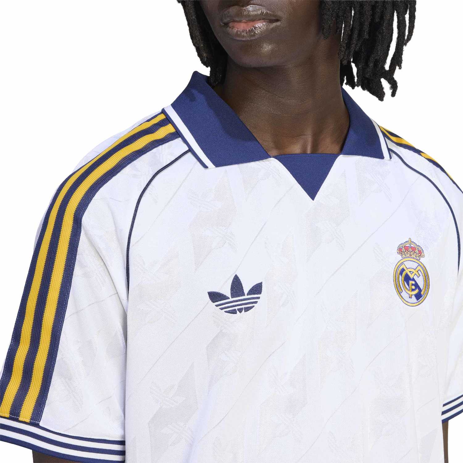 Mens Collared T-Shirt adidas Originals 25/26 White – Real Madrid