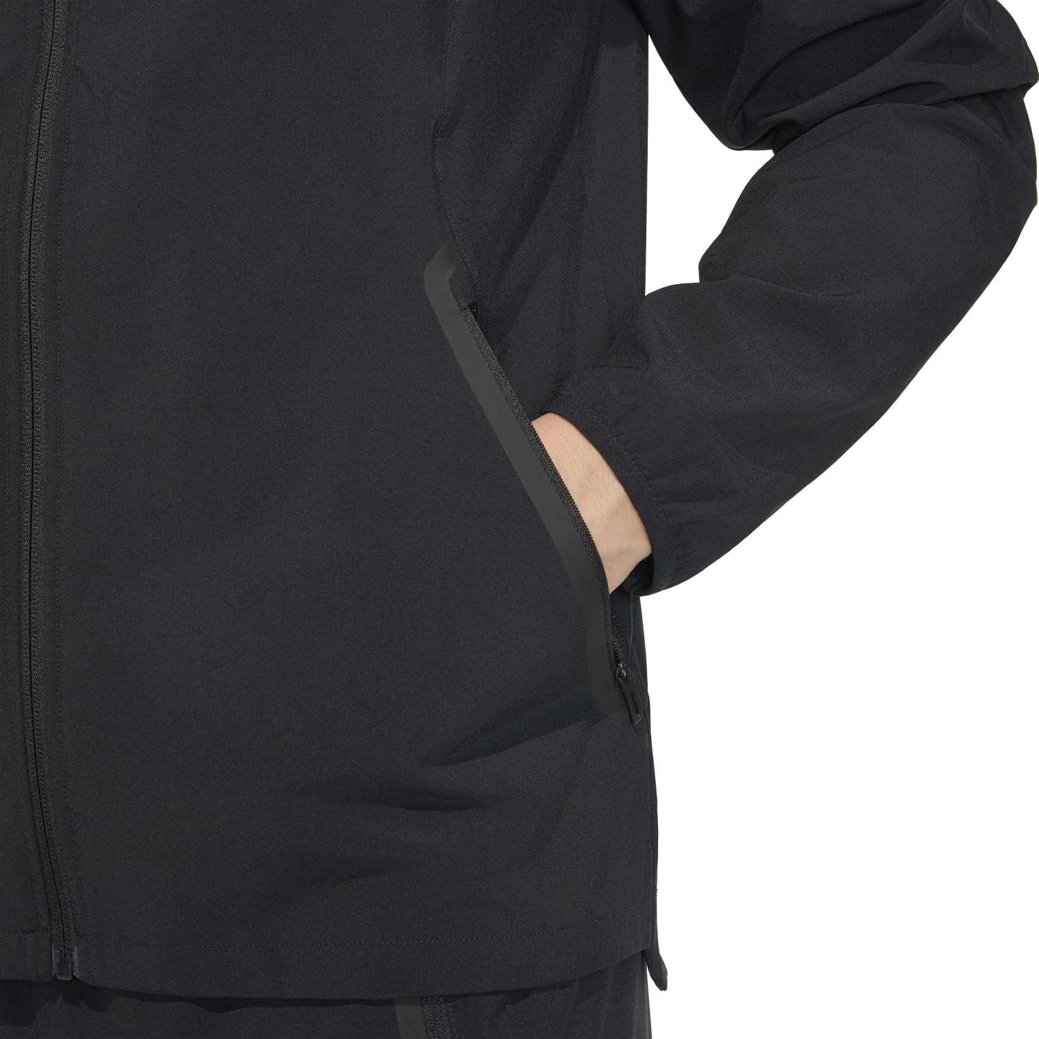 Mens adidas Tiro Travel 25/26 Black Jacket