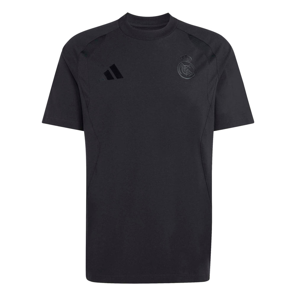 Mens adidas Tiro Travel 25/26 Black T-Shirt
