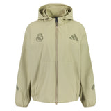 Womens adidas Real Urban Z.N.E. Woven Track Top Olive
