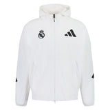 Mens adidas Real Urban Z.N.E. Woven Track Top White