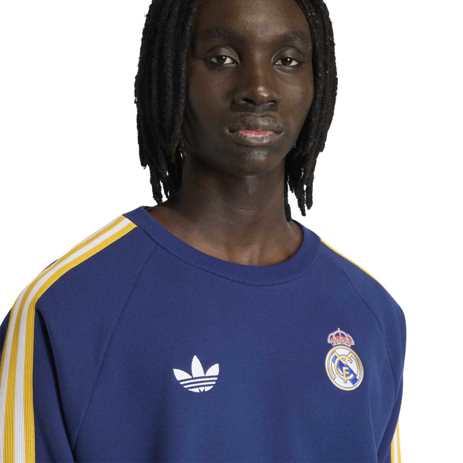 Mens Sweatshirt adidas Originals 25/26 Navy Blue