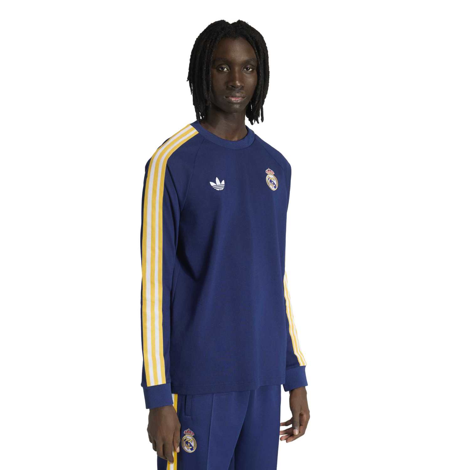 Camiseta Manga Larga Hombre adidas Originals 25/26 Azul Marino