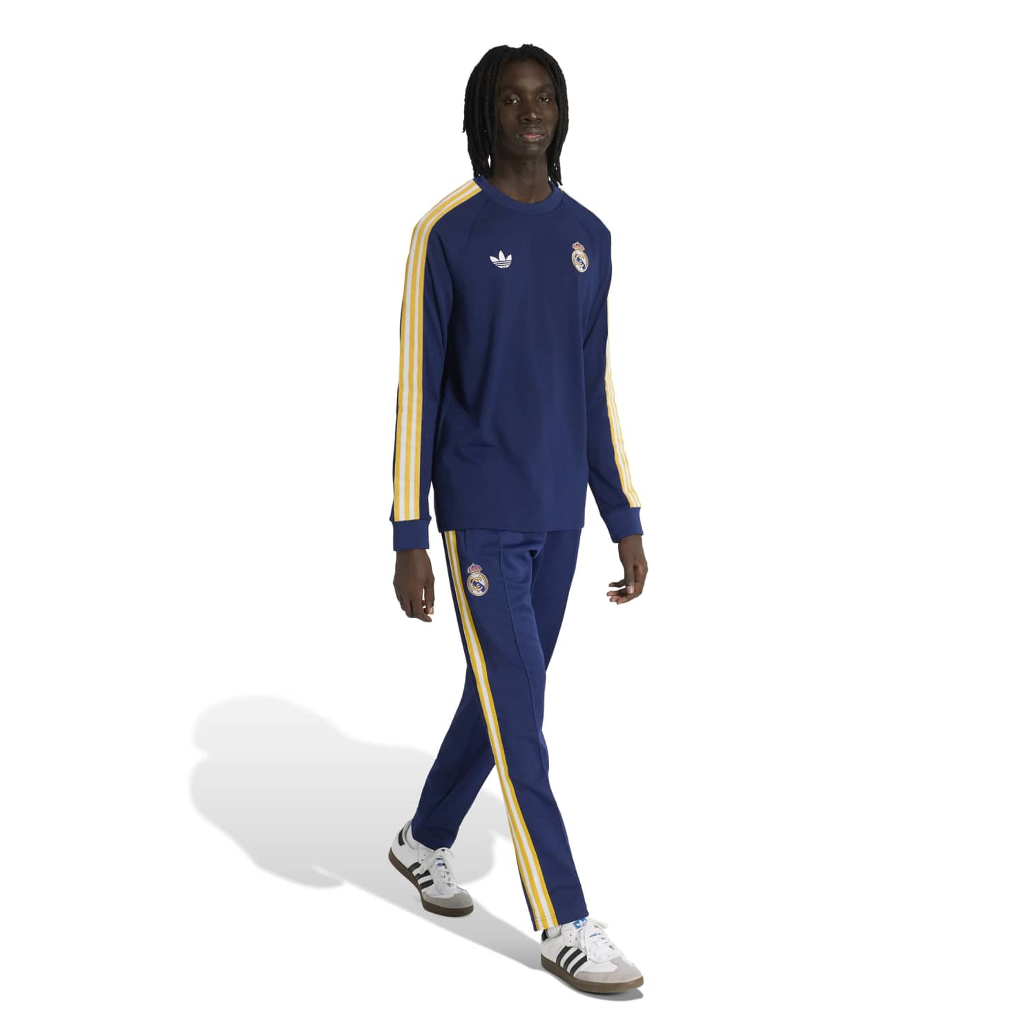 Camiseta Manga Larga Hombre adidas Originals 25/26 Azul Marino