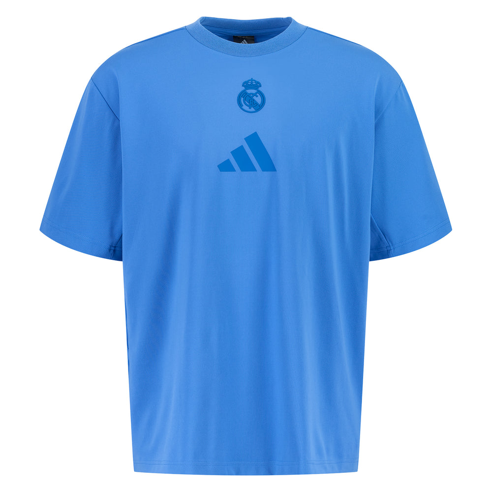Mens adidas Real Urban Z.N.E. T-shirt Blue