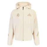 Womens adidas Real Urban Z.N.E. Full Zip Hoodie Beige