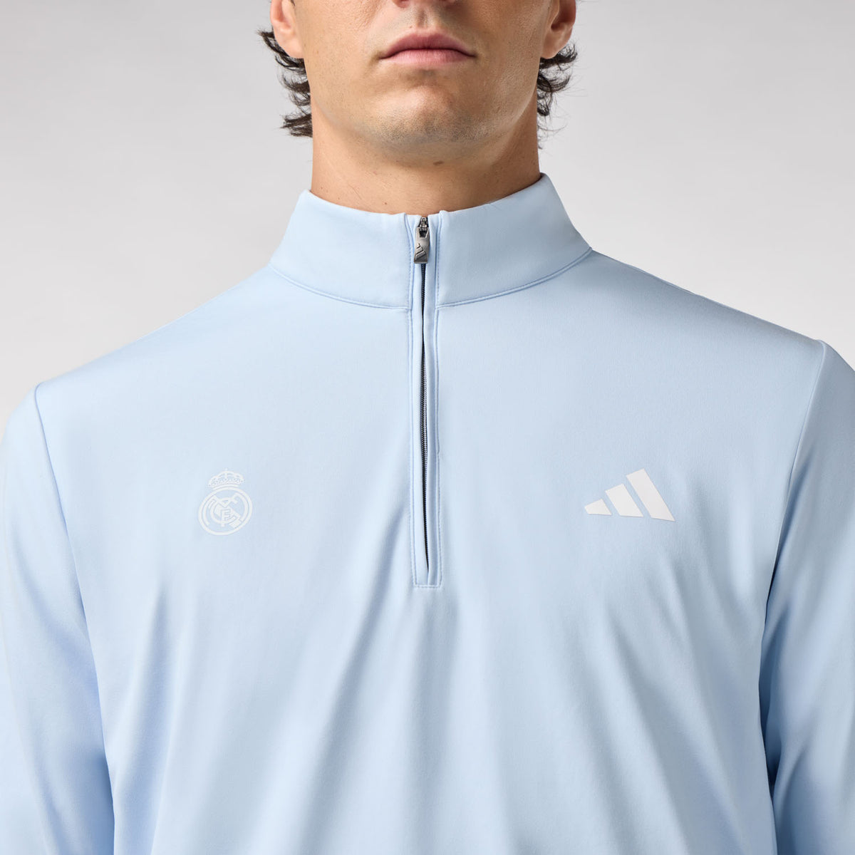 Sweat Quarter Zip Hommes adidas Golf Ultimate365 Bleu