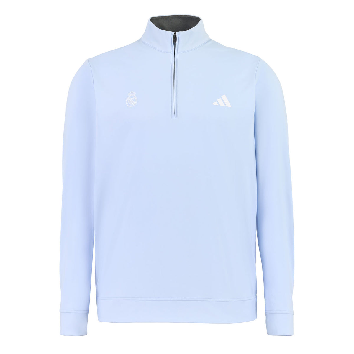 Mens adidas Golf Ultimate365 Quarter Zip Blue