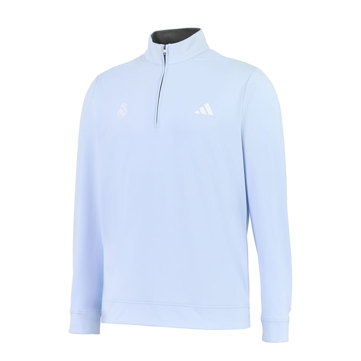Mens adidas Golf Ultimate365 Quarter Zip Blue