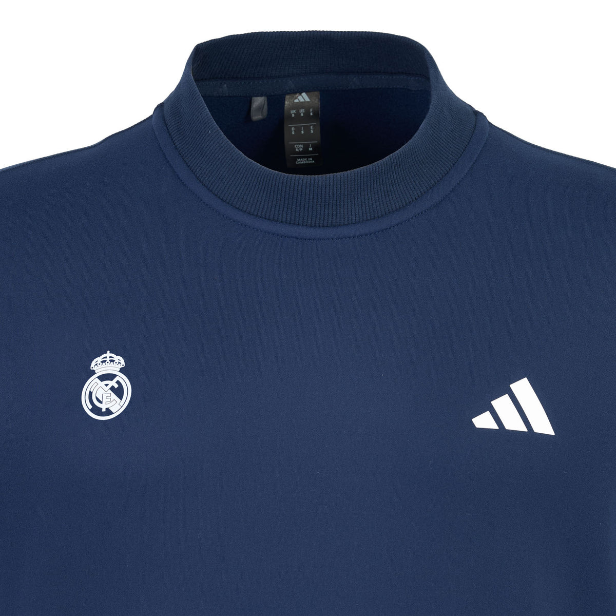 Mens adidas Golf Ultimate365 Climawarm Crewneck Navy