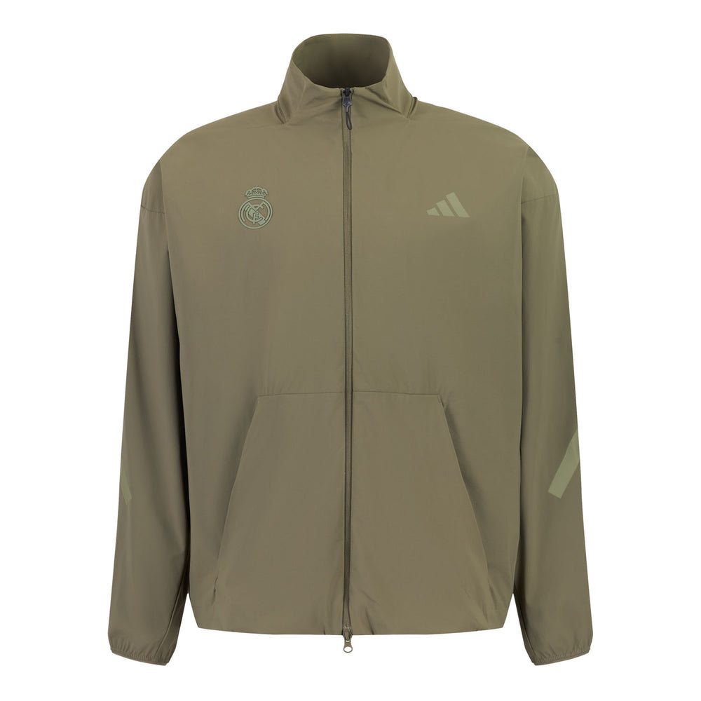 Mens adidas Z.N.E. Woven Track Top Green