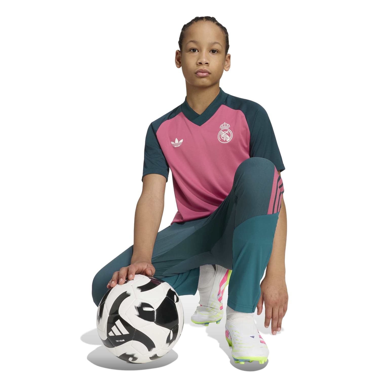 Camiseta Niño adidas Calentamiento 26/27 Burdeos