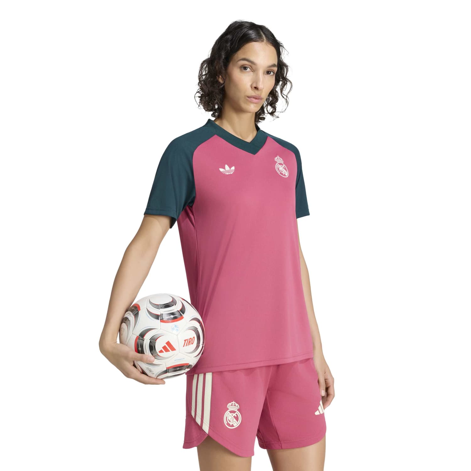 Womens adidas Warm-Up T-Shirt 26/27 Pink