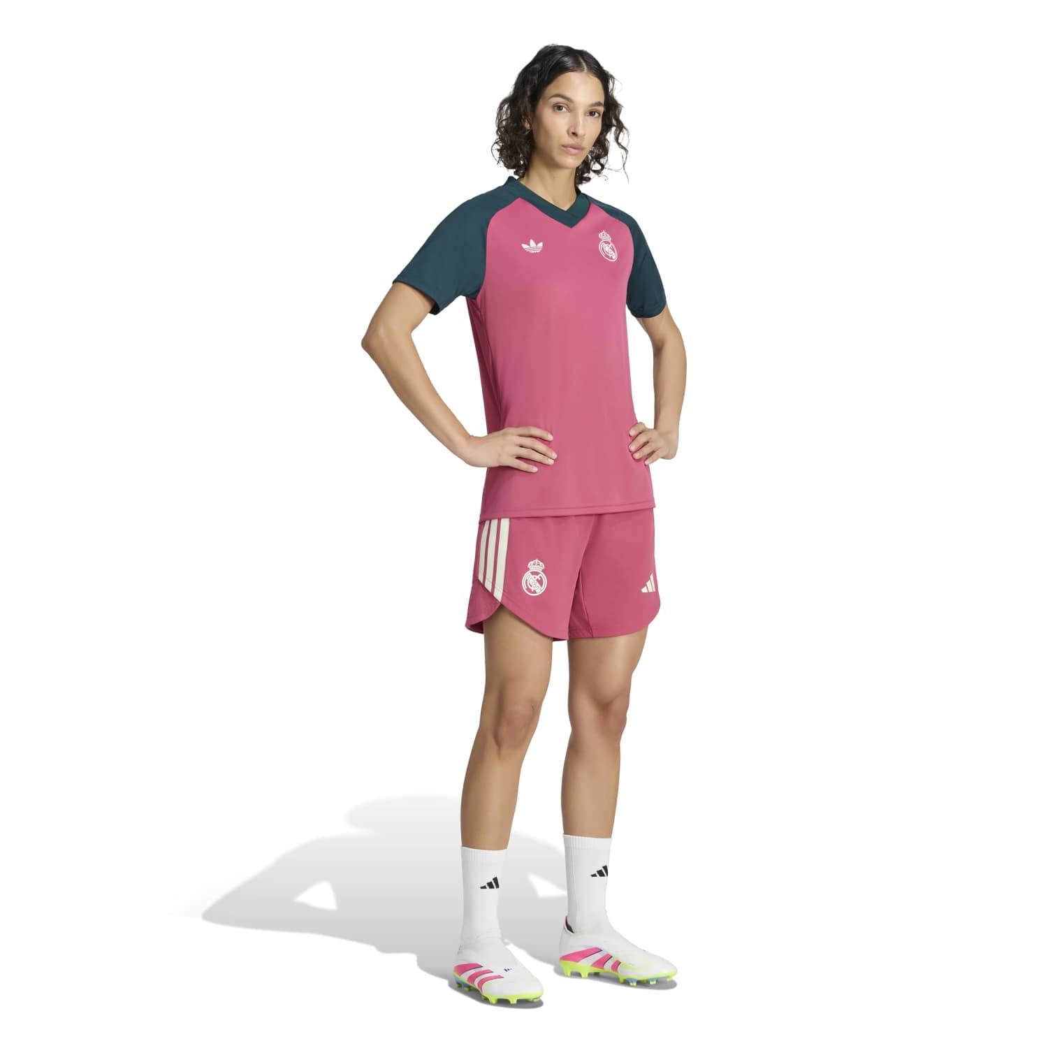 Womens adidas Warm-Up T-Shirt 26/27 Pink