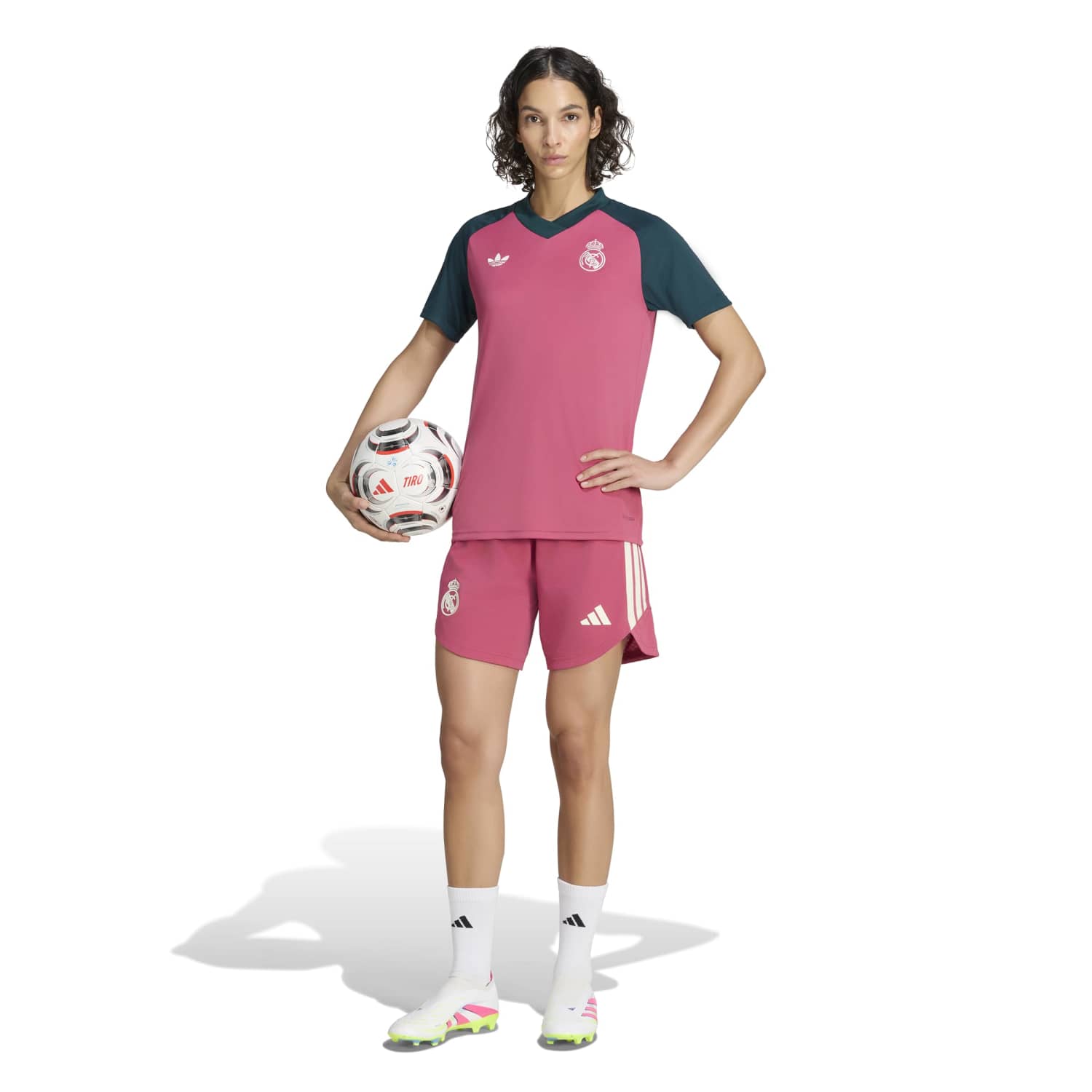 Womens adidas Warm-Up T-Shirt 26/27 Pink