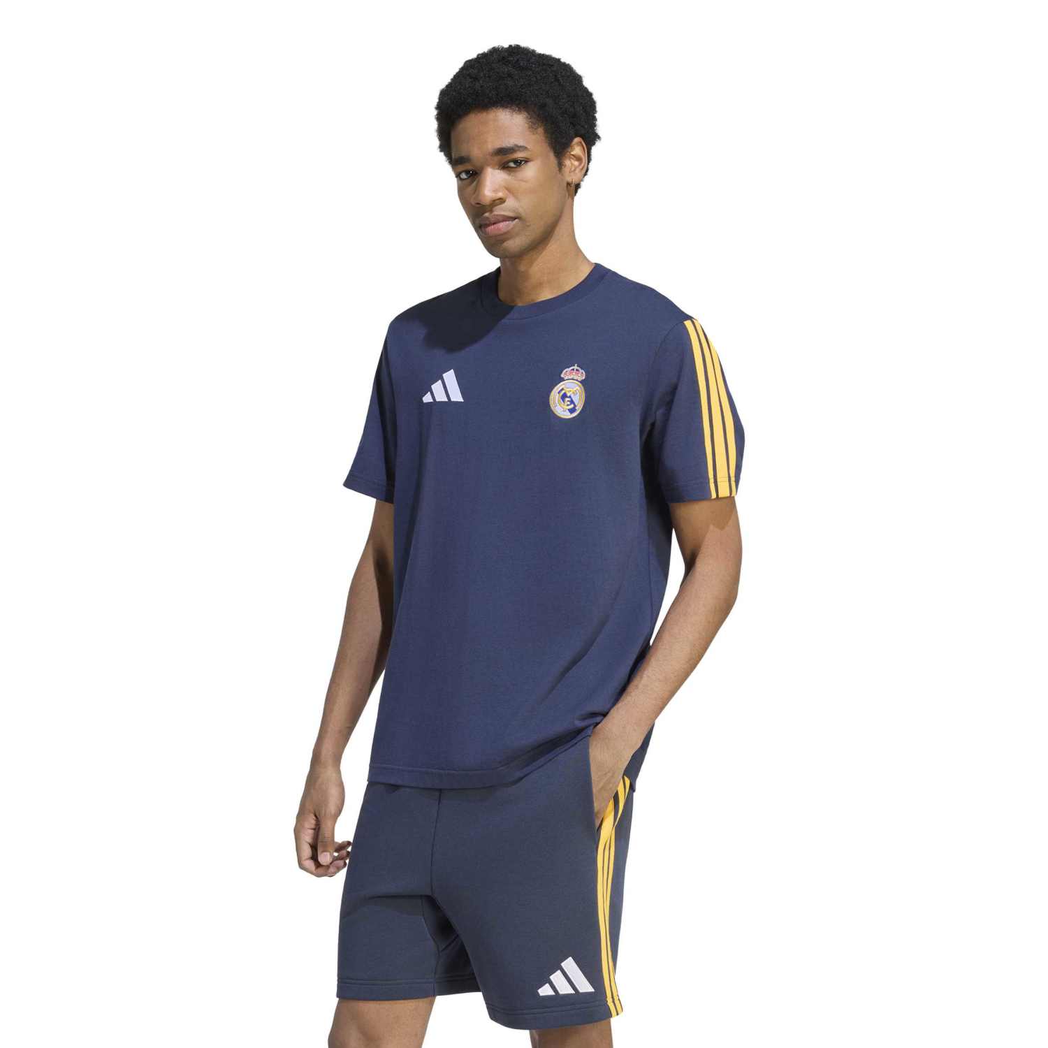 T-Shirt Homme adidas DNA Bleu Marine 26/27