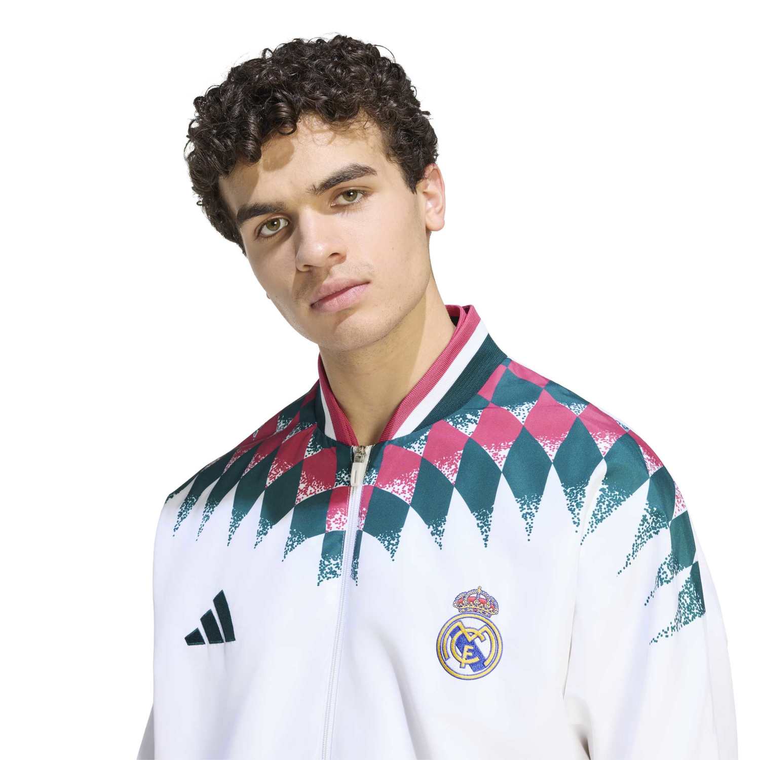 Mens adidas ST Tracktop 26/27 White – Official Real Madrid Store