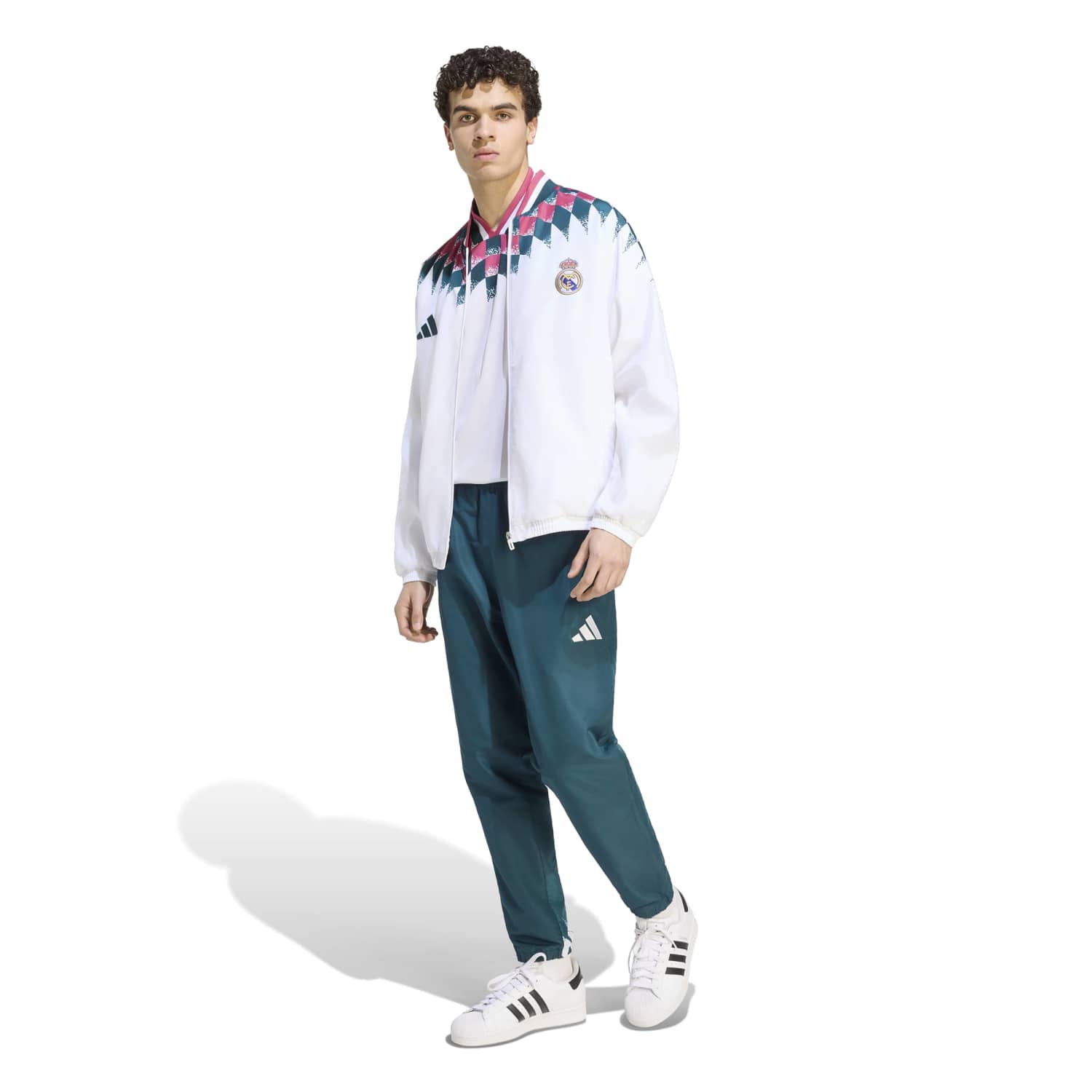 Mens adidas ST Pants 26/27 White