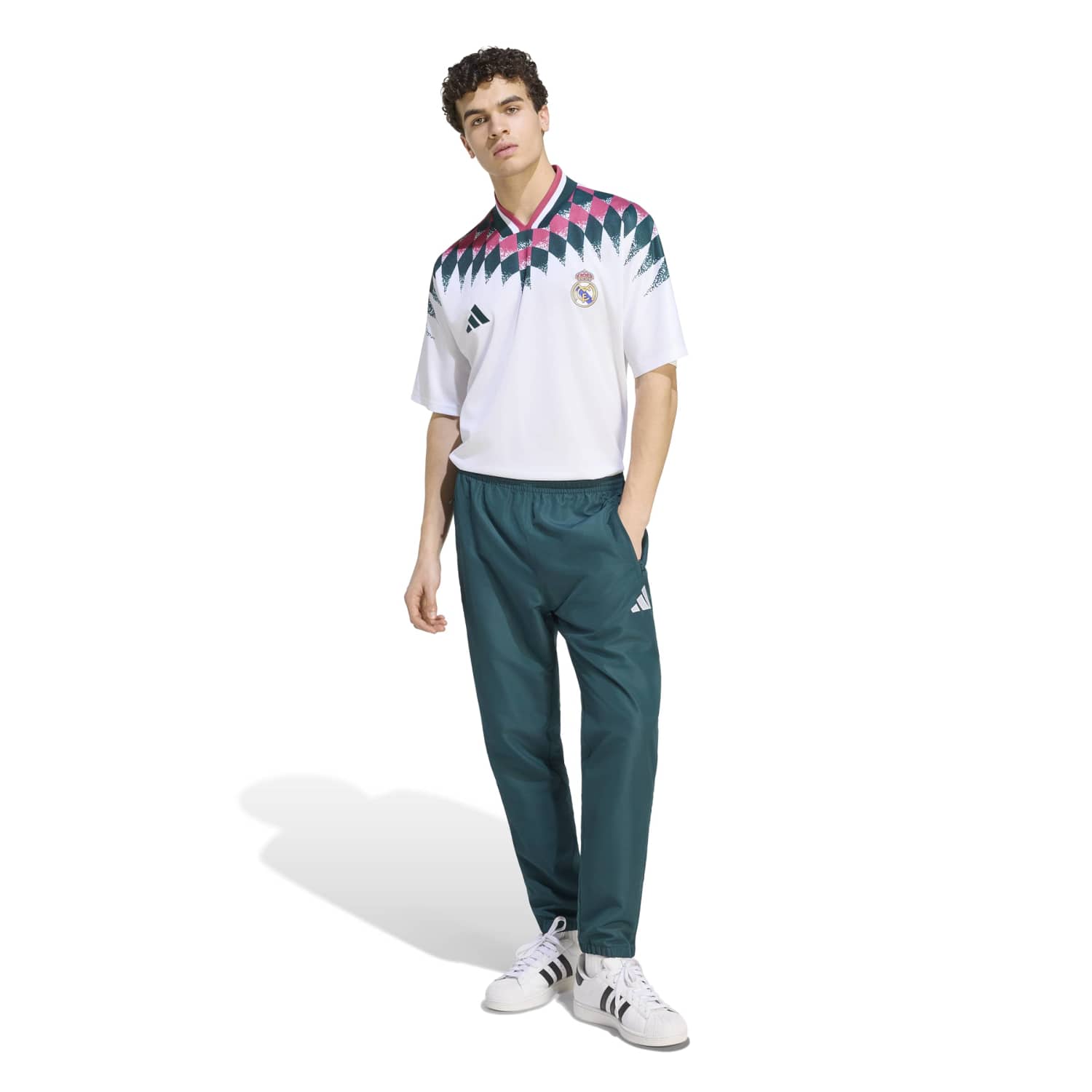 Mens adidas ST Shirt 26/27 White