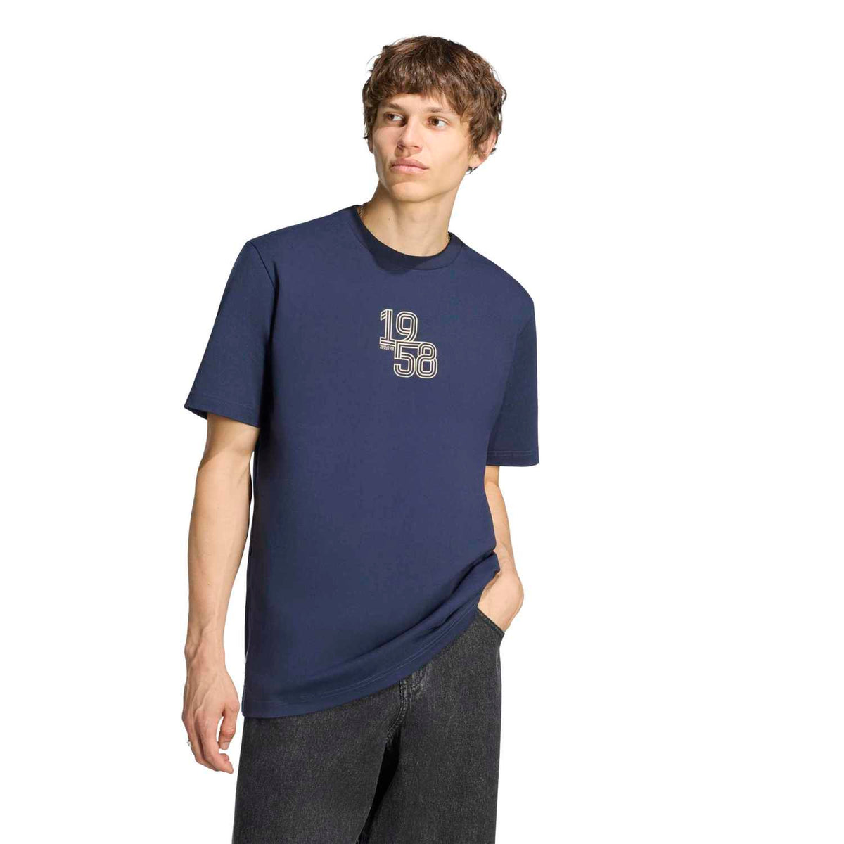 Camiseta Hombre adidas Heritage Pack Azul Marino | 1958