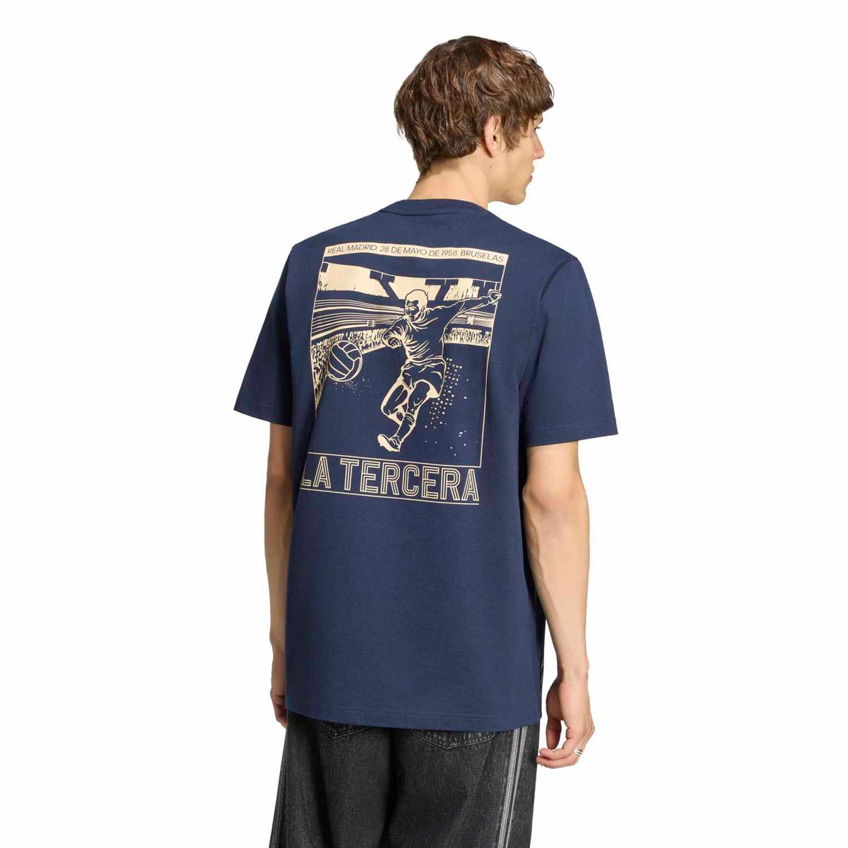 Camiseta Hombre adidas Heritage Pack Azul Marino | 1958