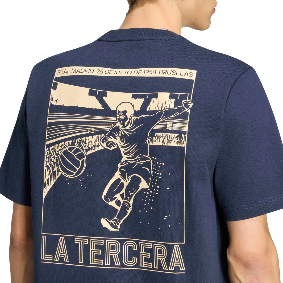 Camiseta Hombre adidas Heritage Pack Azul Marino | 1958