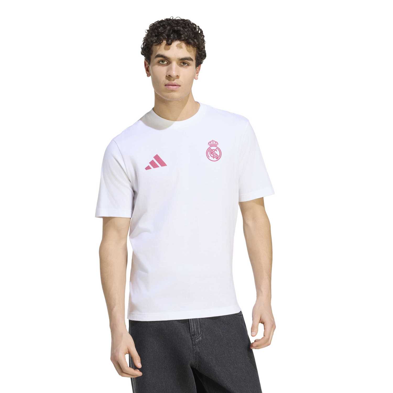 T-shirt Hala Madrid Homme adidas SZN Blanc 26/27