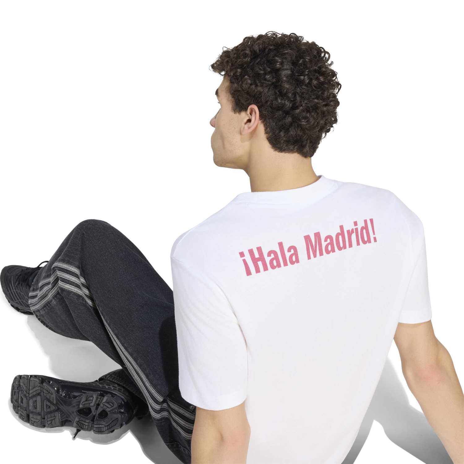 T-shirt Hala Madrid Homme adidas SZN Blanc 26/27