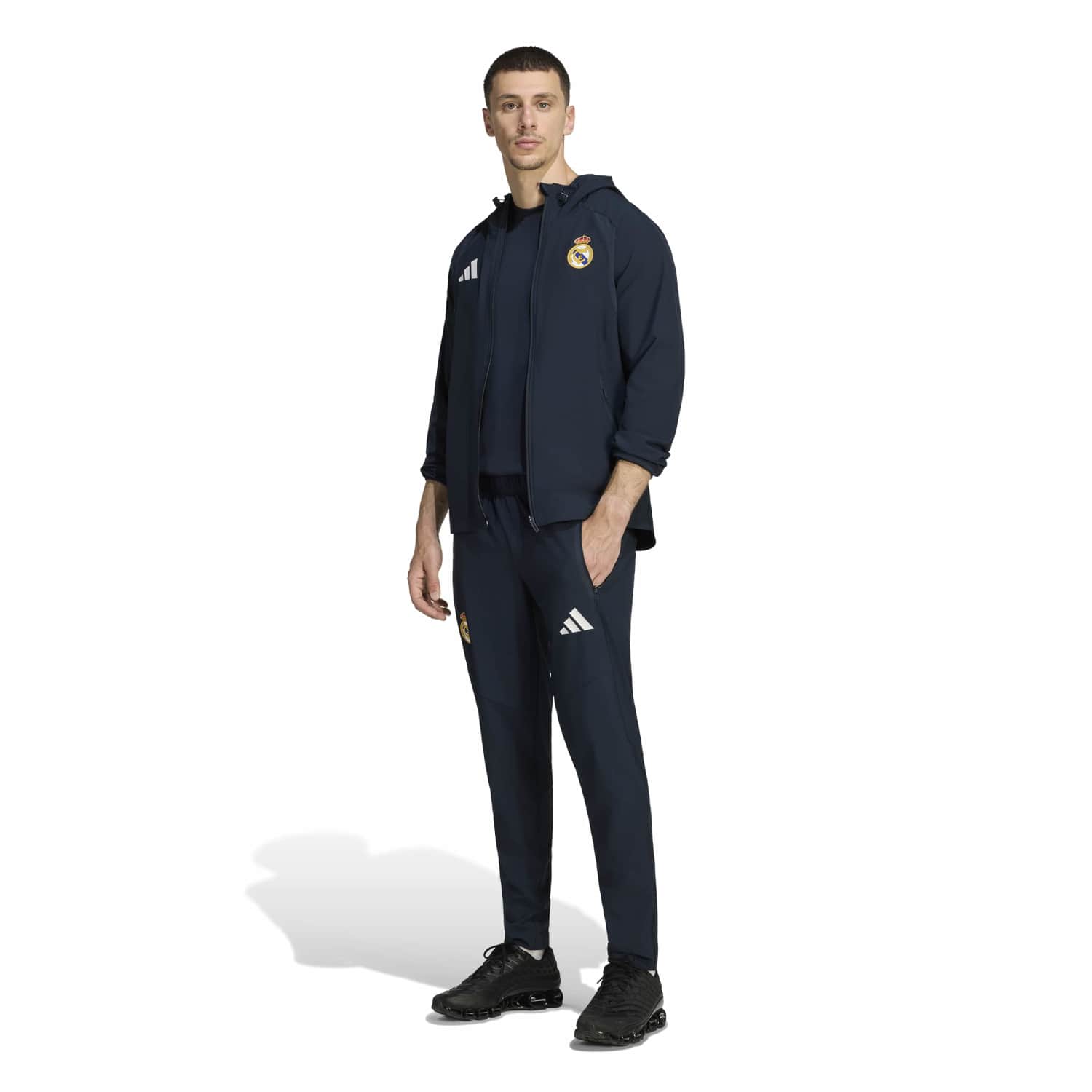 Men's adidas Tiro Travel 26/27 Jacket Navy Blue
