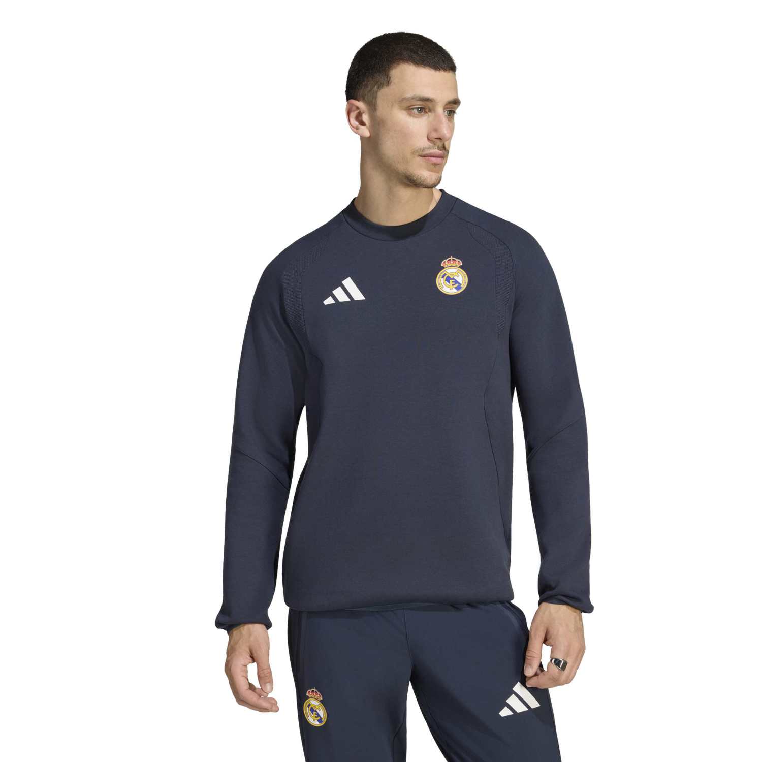 Men's adidas Tiro Travel 26/27 Sweatshirt Navy Blue