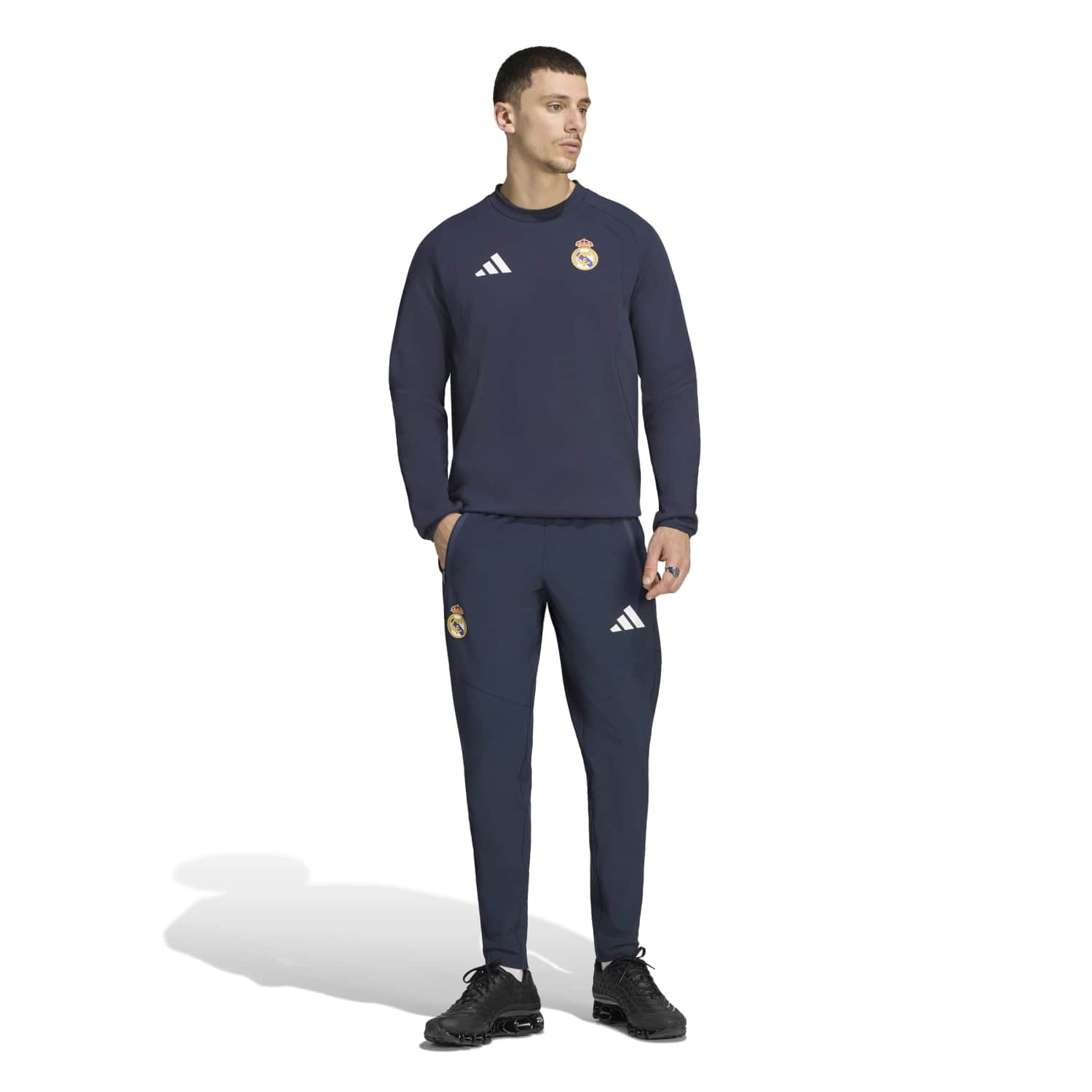 Men's adidas Tiro Travel 26/27 Sweatshirt Navy Blue – Official