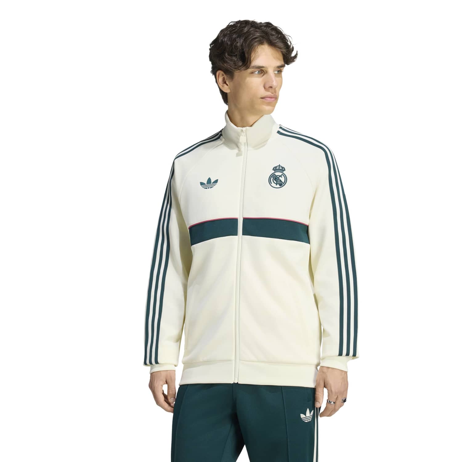 Men's Tracksuit Jacket adidas OG 26/27 Cream – Official Real