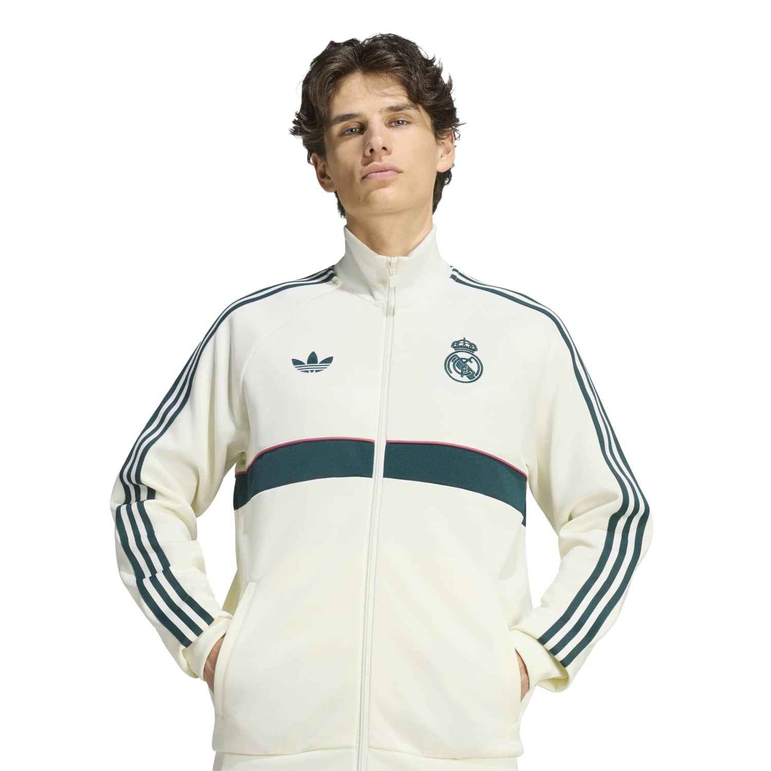 Men's Tracksuit Jacket adidas OG 26/27 Cream – Official Real