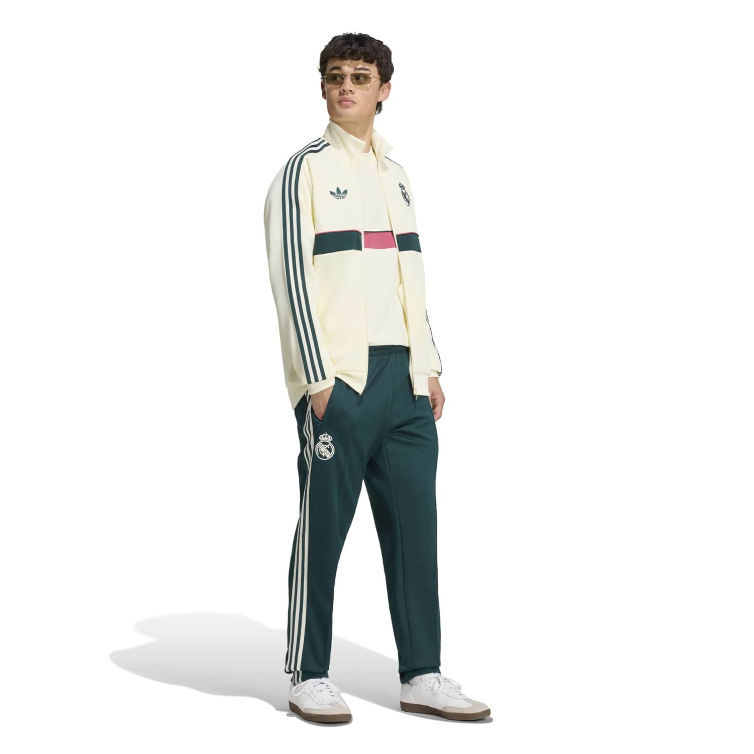 Men's Tracksuit Bottoms adidas OG 26/27 Green – Official Real
