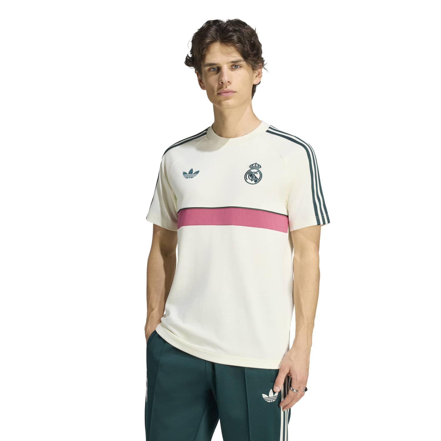 Men's T-Shirt adidas OG 26/27 Cream – Official Real Madrid Store