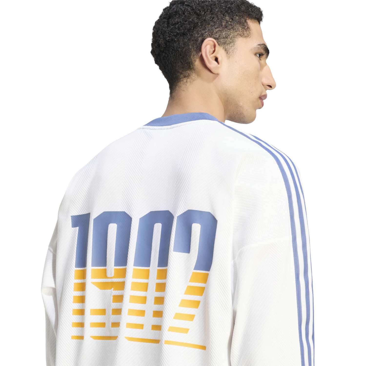 Mens adidas Lifestyler T-shirt 26/27 White