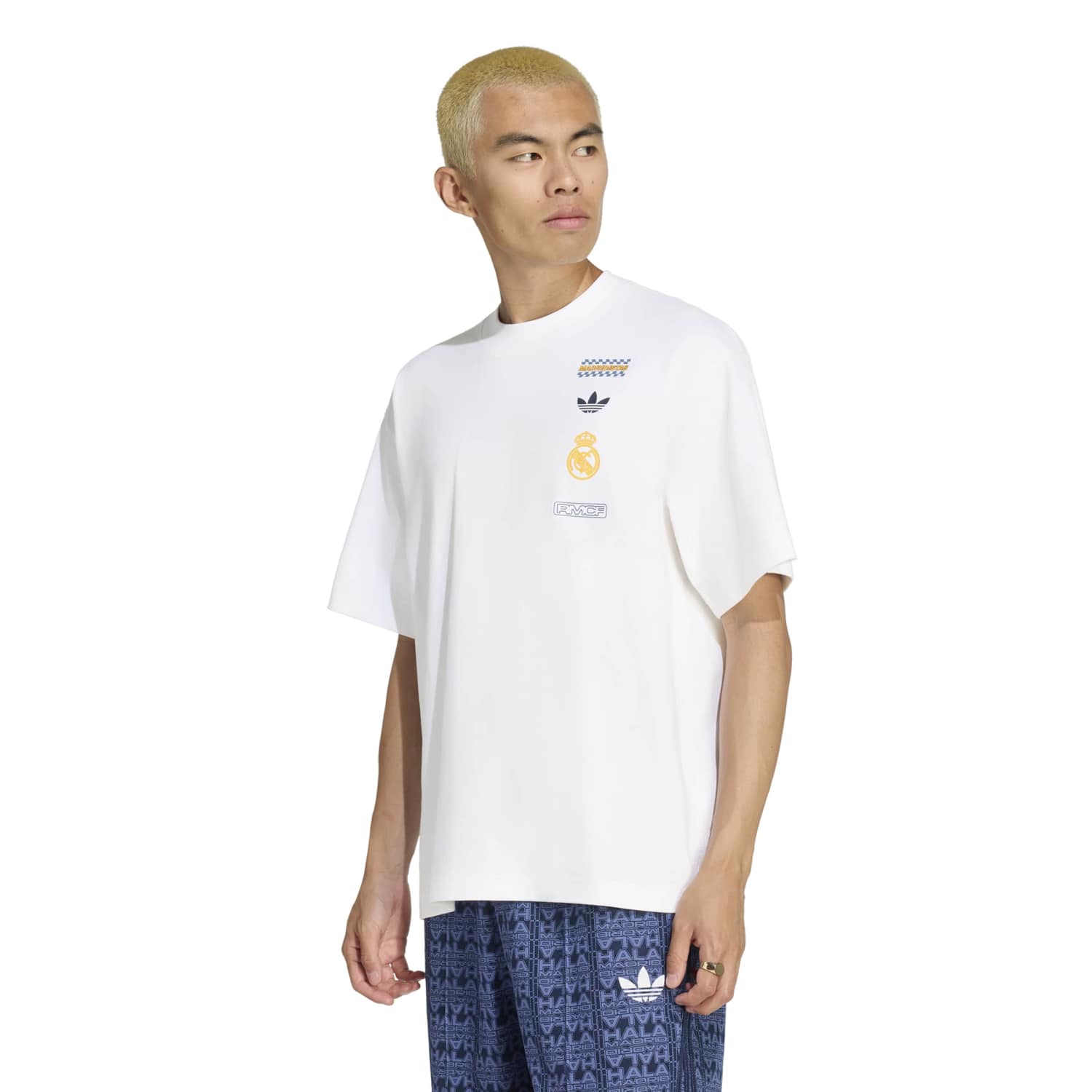 Mens adidas Lifestyler Shirt 26/27 White