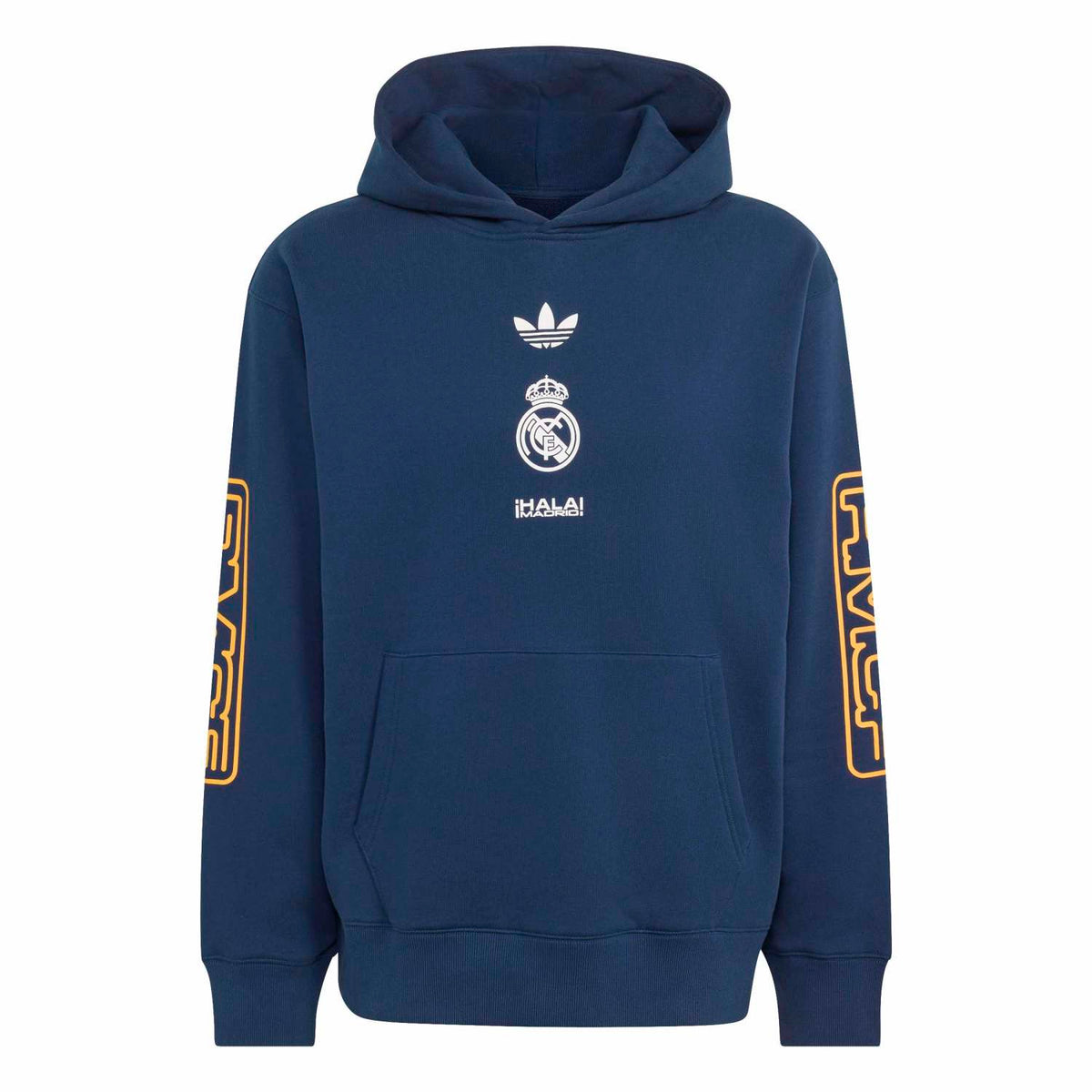 Mens adidas Lifestyler Hoodie 26/27 Navy