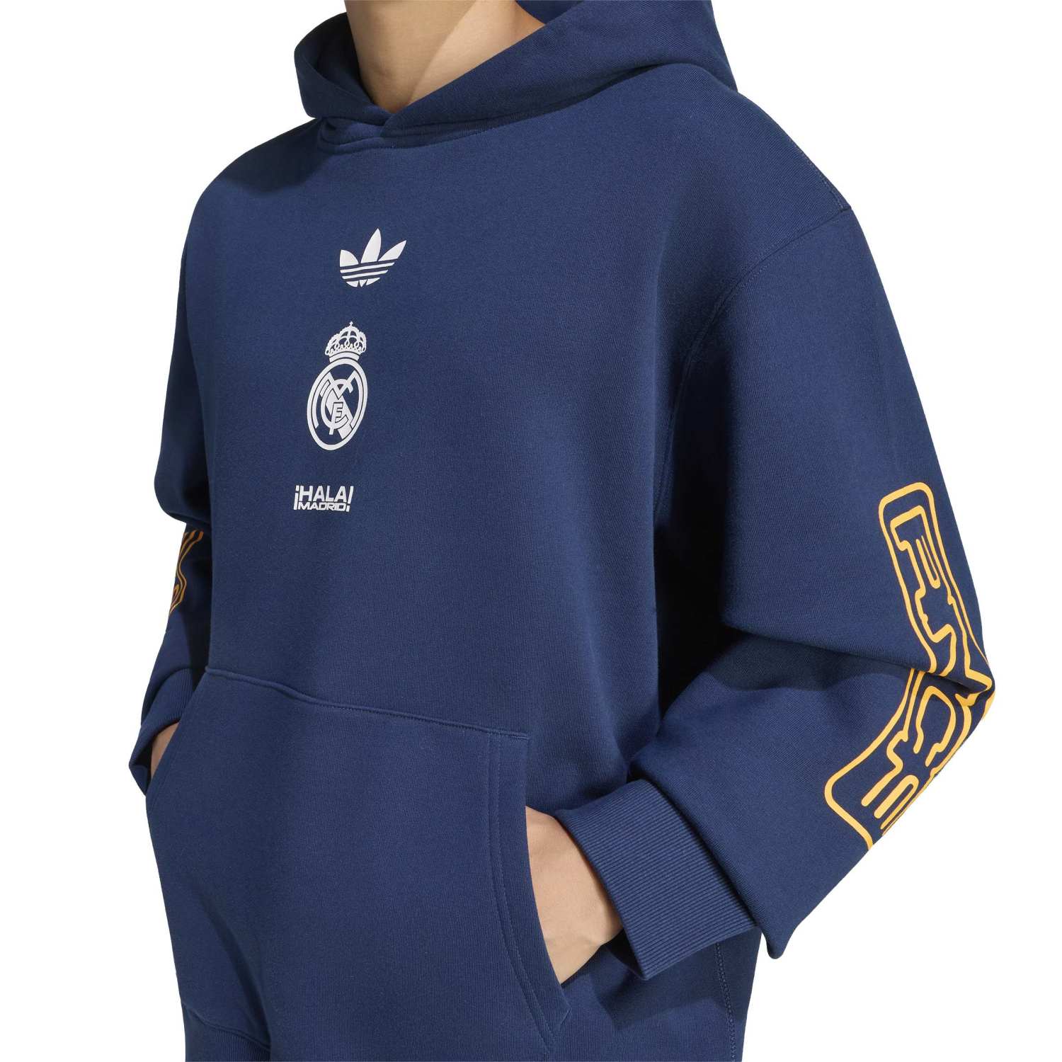 Mens adidas Lifestyler Hoodie 26/27 Navy