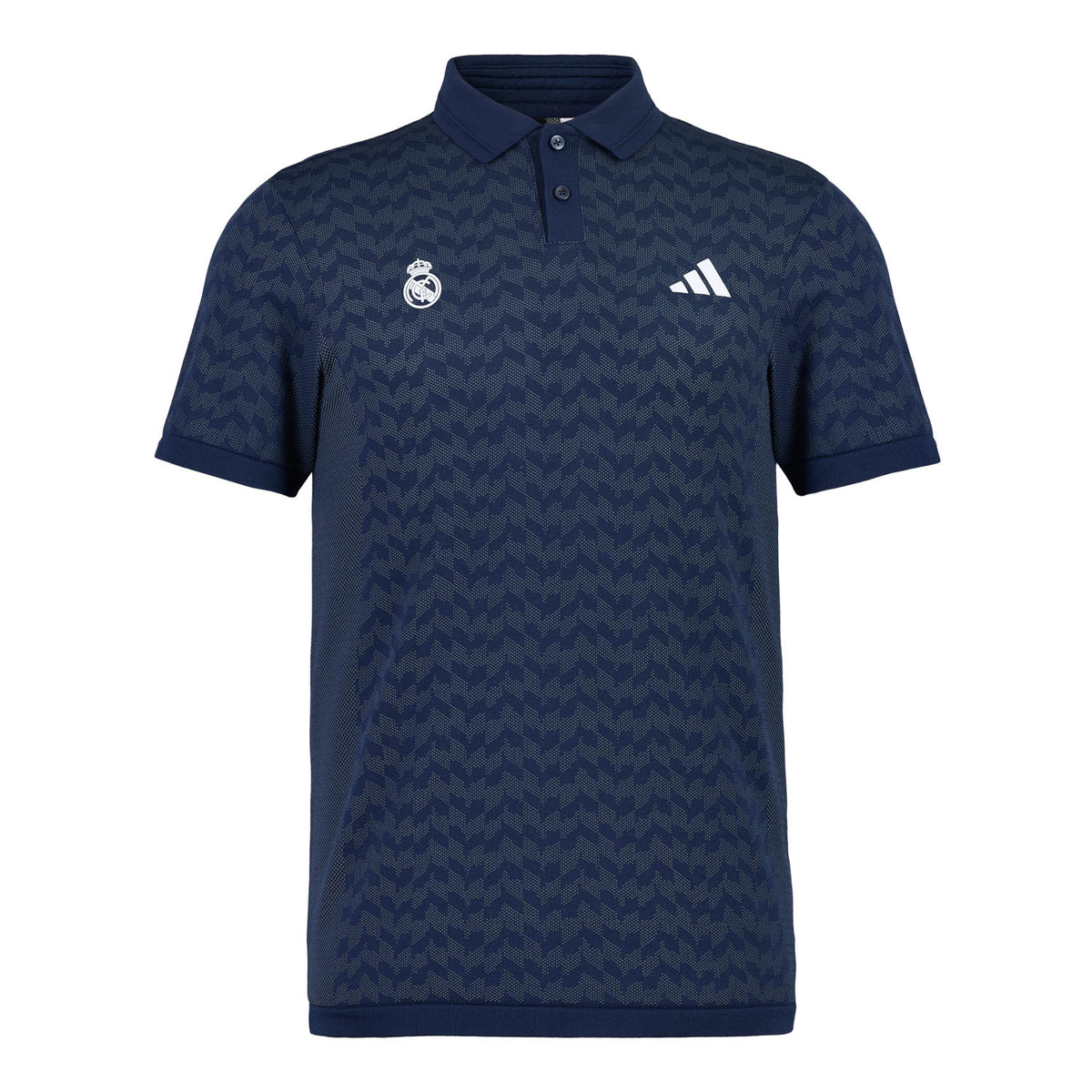 Polo Hommes adidas Golf Ultimate365 Tour Sans Coutures Bleu Marine