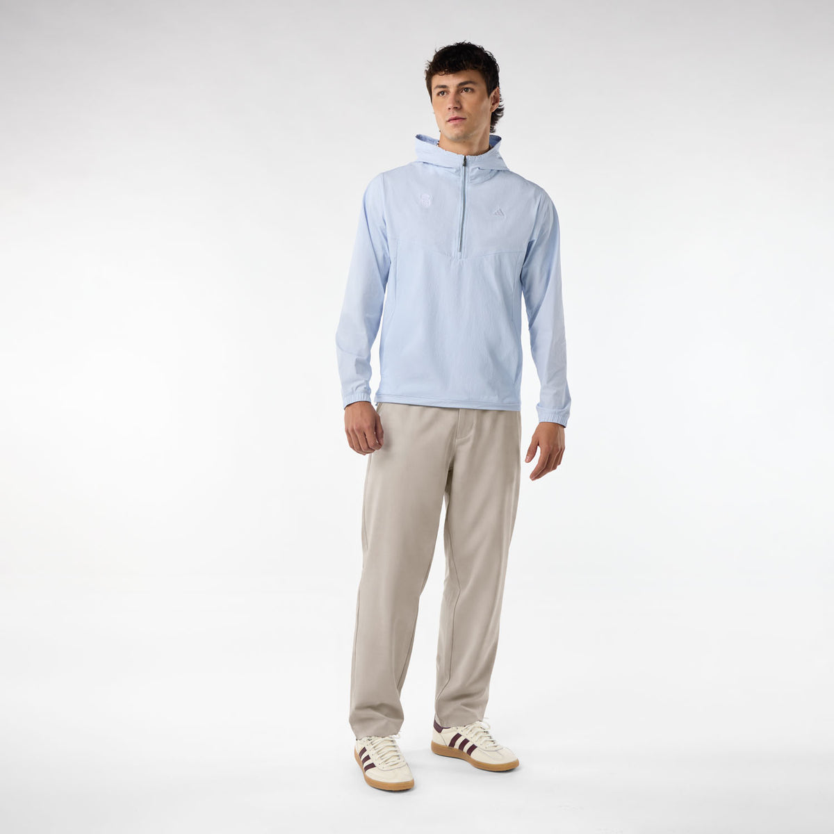 Mens adidas Golf Ultimate365+ Clima365 Course Control Windbreak Blue
