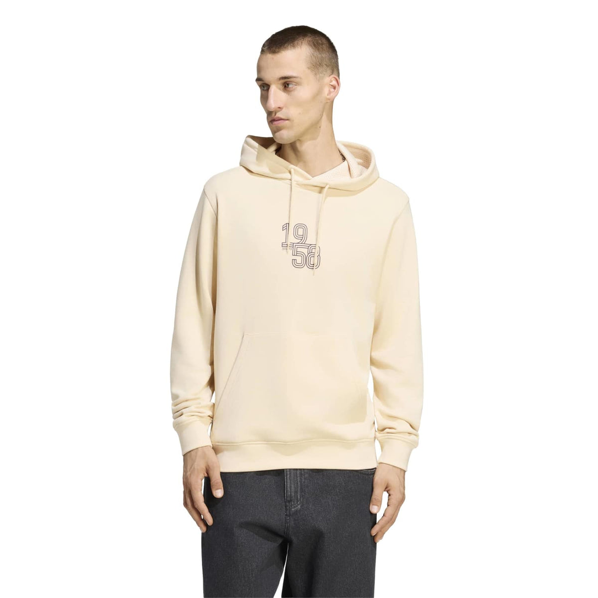 Sudadera Capucha Hombre adidas Heritage Pack Beige | 1958