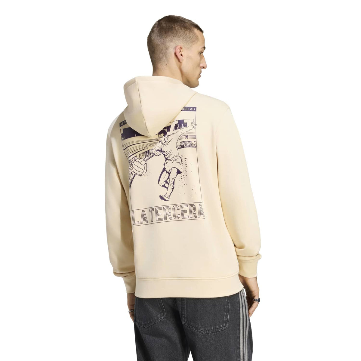 Sudadera Capucha Hombre adidas Heritage Pack Beige | 1958