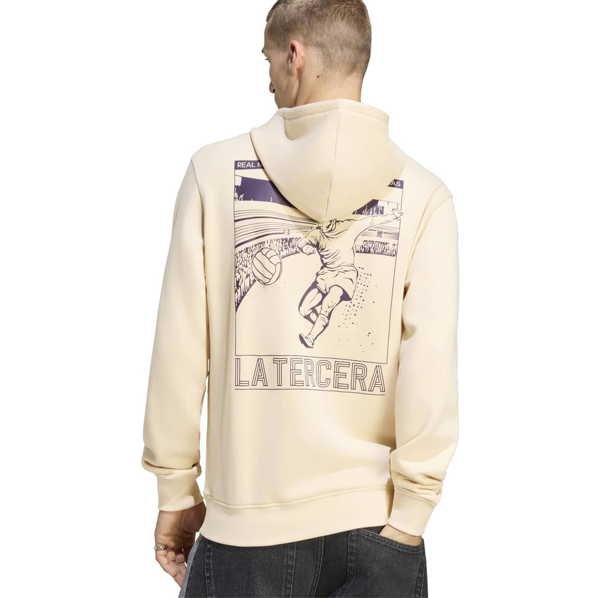 Sudadera Capucha Hombre adidas Heritage Pack Beige | 1958