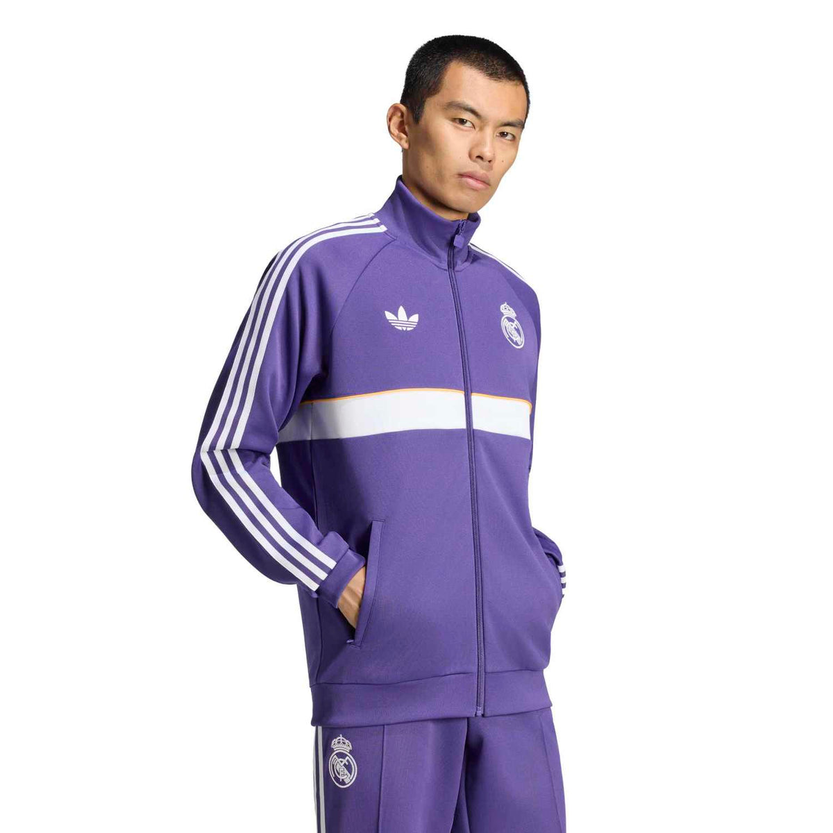 Chaqueta Chándal Hombre adidas OG Icons 26/27 Morada