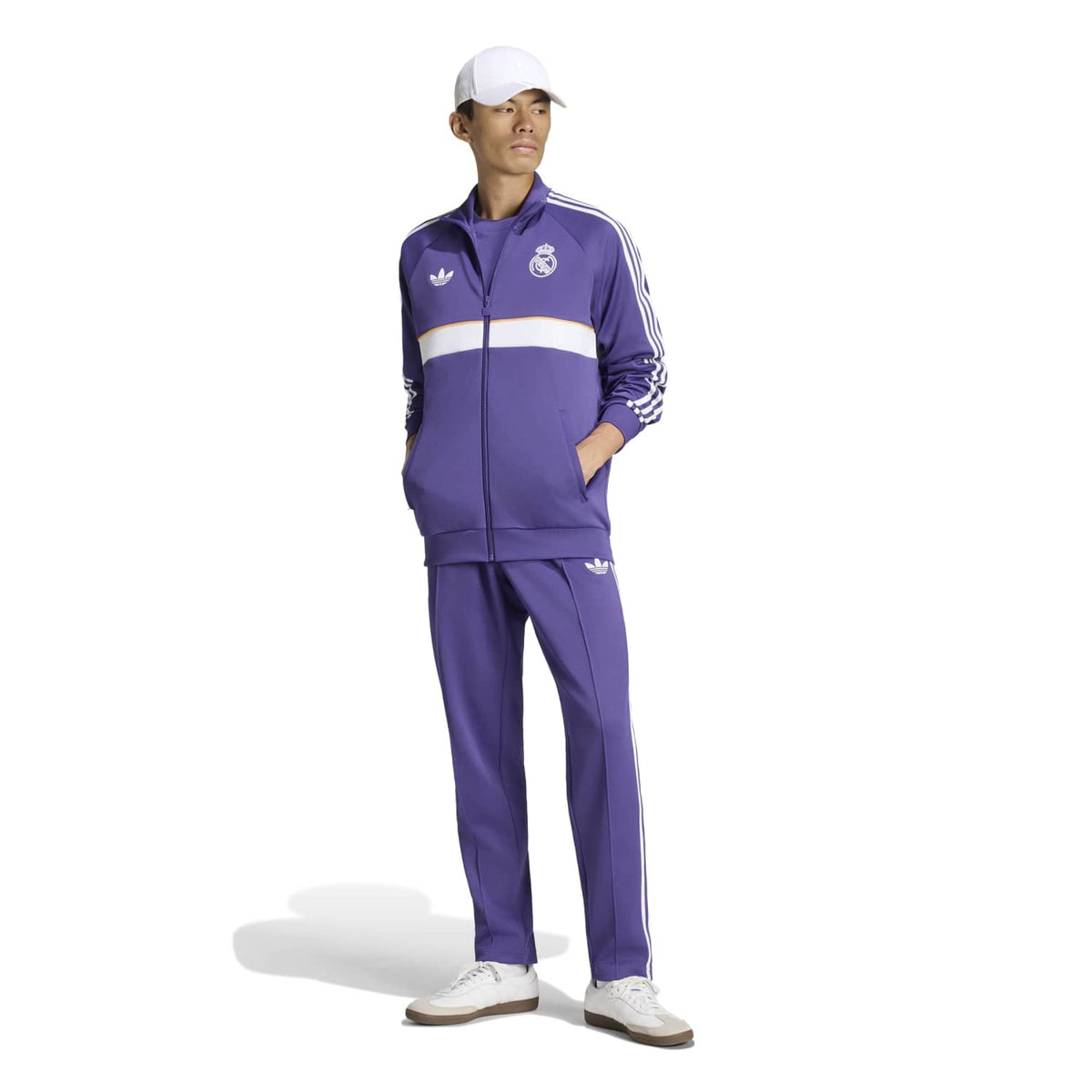 Chaqueta Chándal Hombre adidas OG Icons 26/27 Morada