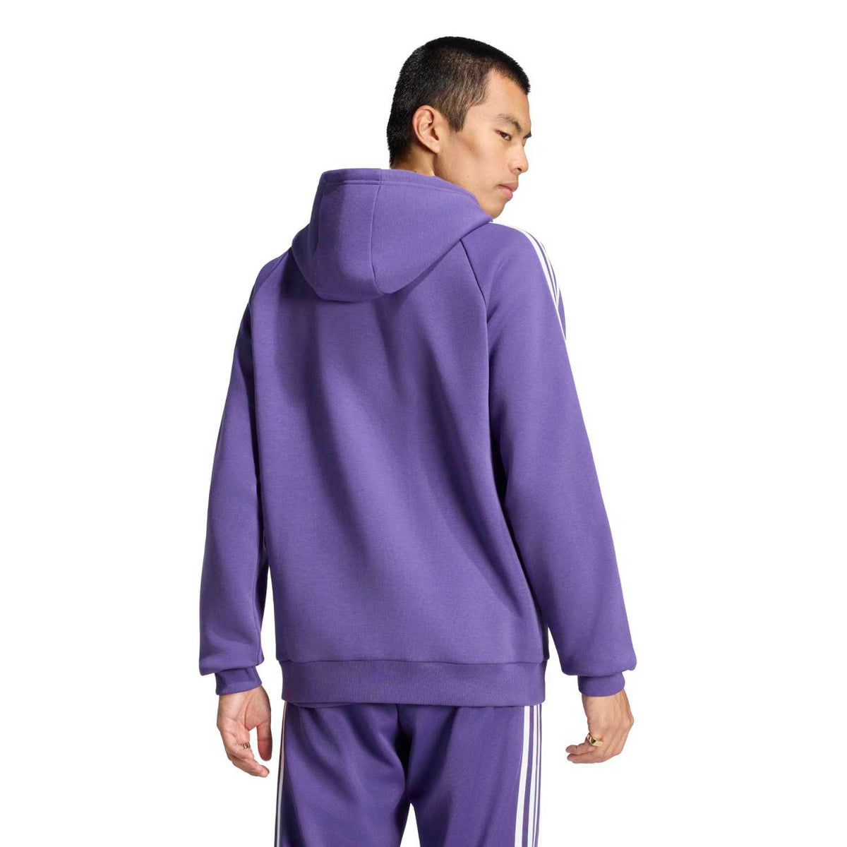 Mens adidas OG Icons Hoodie 26/27 Purple