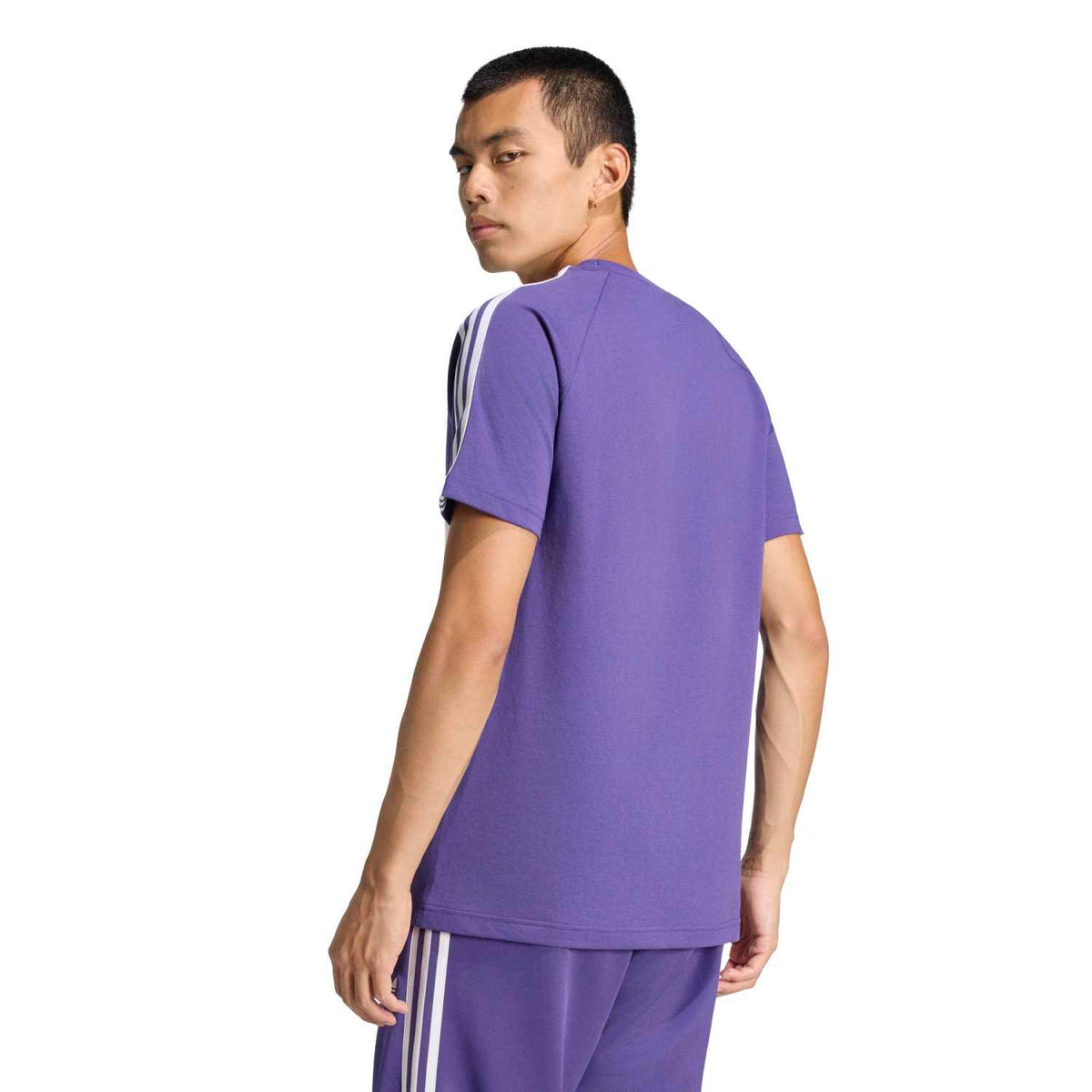Mens adidas OG Icons T-Shirt 26/27 Purple