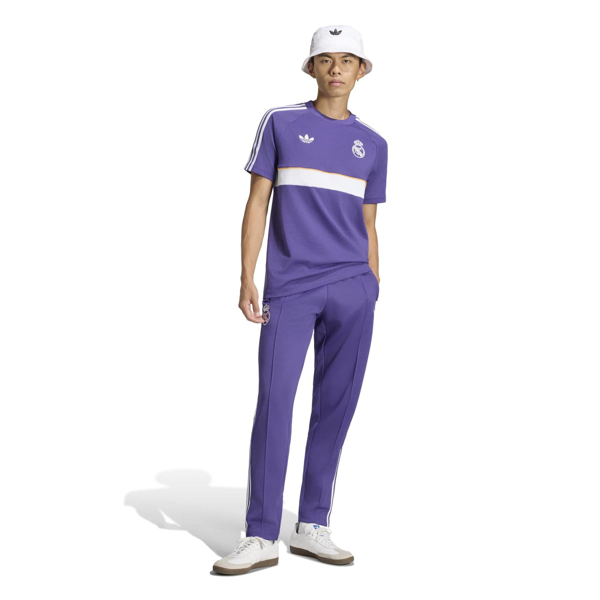 Mens adidas OG Icons T-Shirt 26/27 Purple